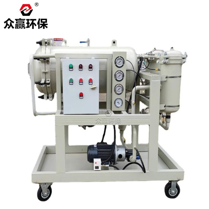 眾贏環(huán)保LYC-J系列聚結(jié)脫水濾油機(jī)LYC-J200濾油車(chē)