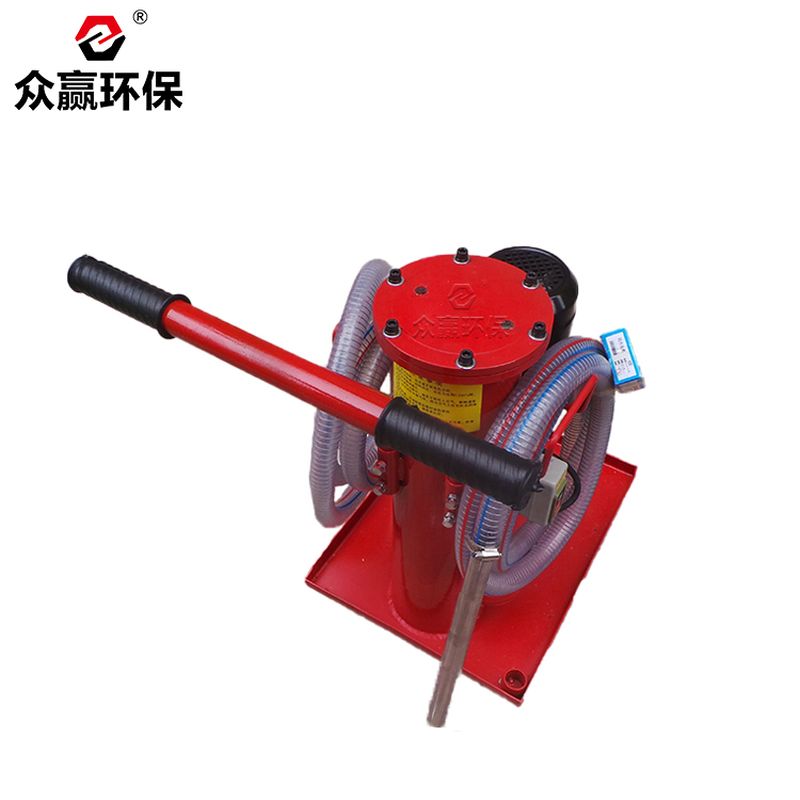 眾贏環(huán)保LUCA-16濾油車(chē)手推式濾油車(chē)液壓油濾油機(jī)